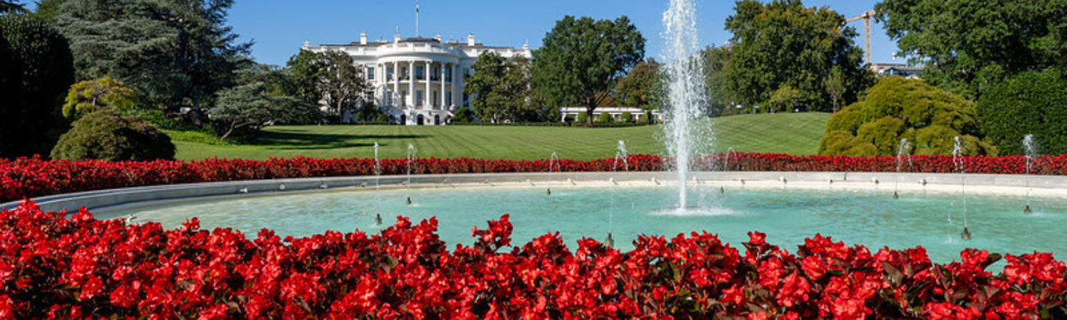 South Lawn of the White House.