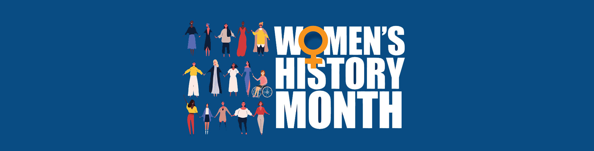 Image with text - women's history month