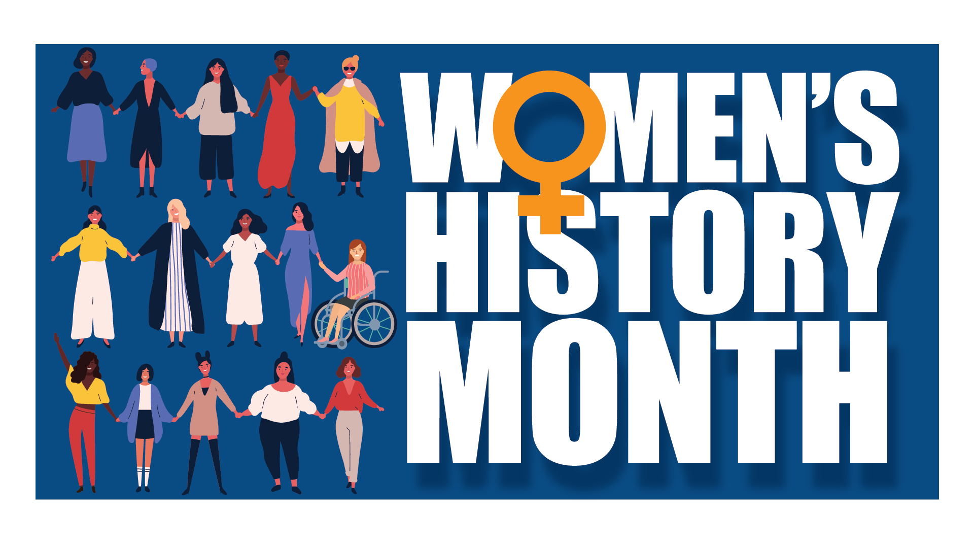 Image with text - women's history month